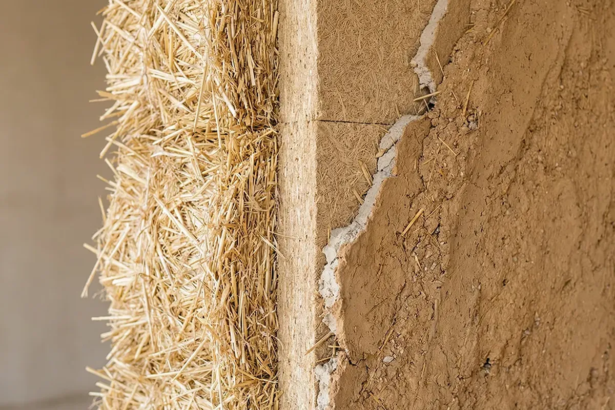 Matériaux naturels et biosourcés (paille/terre)